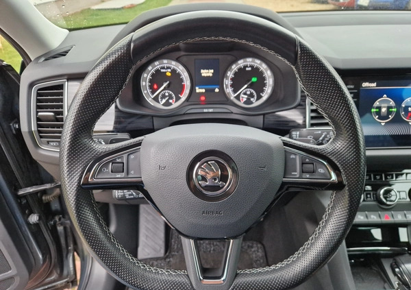 Skoda Kodiaq cena 82000 przebieg: 300000, rok produkcji 2018 z Tarnogród małe 781